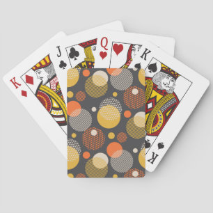 Polkaen pricker randmönster casinokort