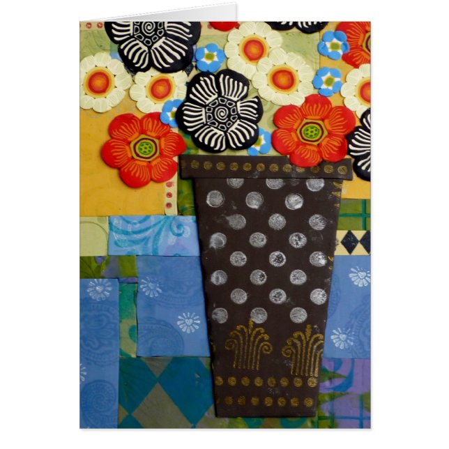 Polkaen pricker vasen OBS kort (Framsidan)