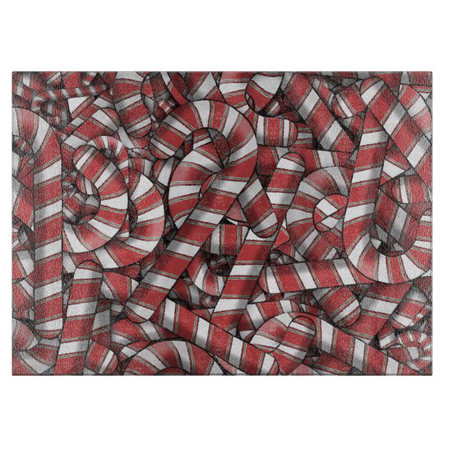 Polkagrisar för trådbunden röd stripe-Abstrakt (Framsidan)