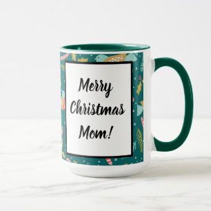 Polkagrisar Holly Gräs Boughs Birds Mugg