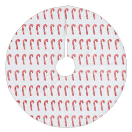 Polkagrisar Julgran Skirt Julgransmatta Fleece