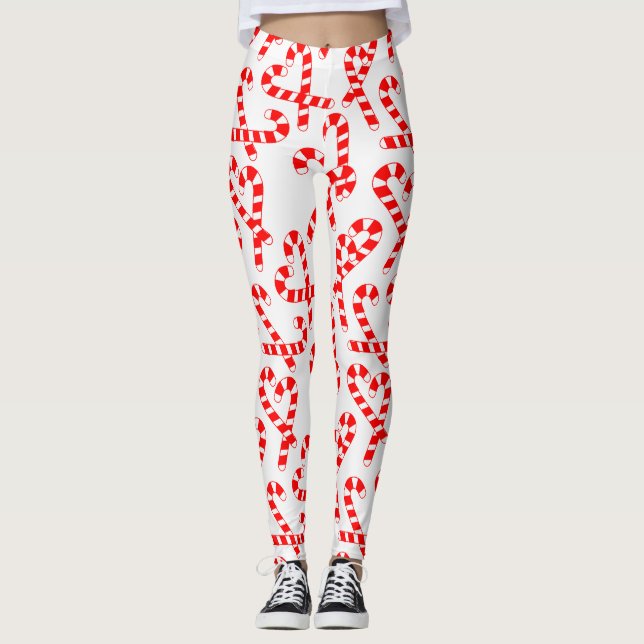 Polkagrisar Leggings (Framsida)