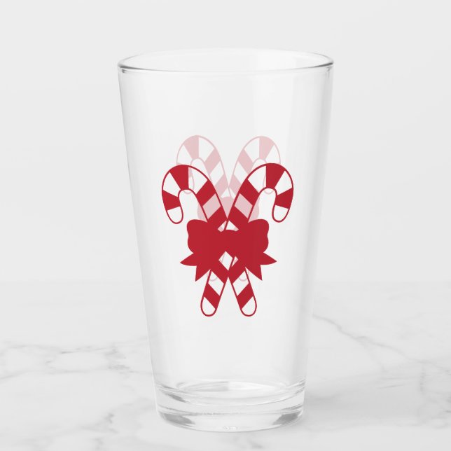 Polkagrisar med fält glaskopp (Framsida)