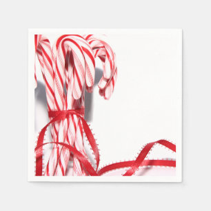 Polkagrisar Napkins Pappersservett