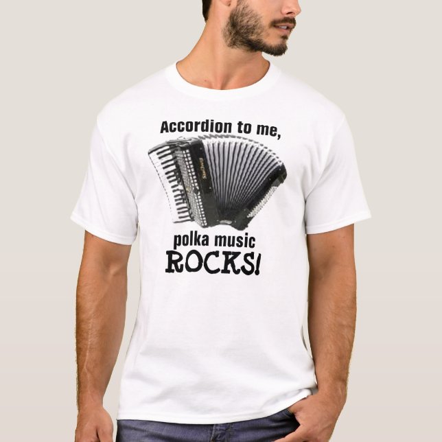 Polkamusikstenar Tee Shirt (Framsida)