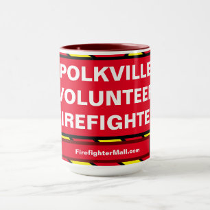 POLKVILLE VOLUNTEER FIREFIGHTER Mugg