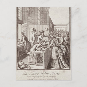 Poll Tax, 1709 Vykort
