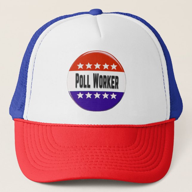 Poll Worker Keps (Framsida)