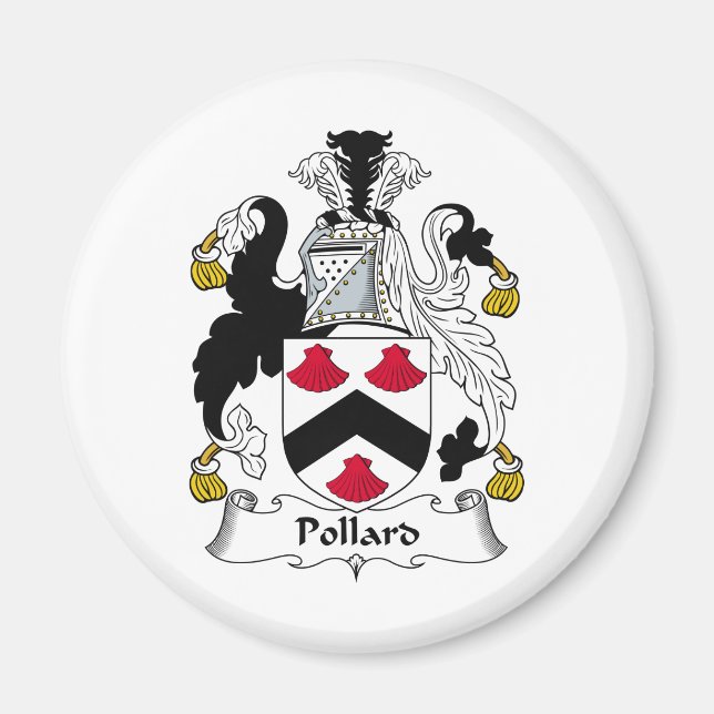 Pollard Family Crest Magnet (Framsidan)