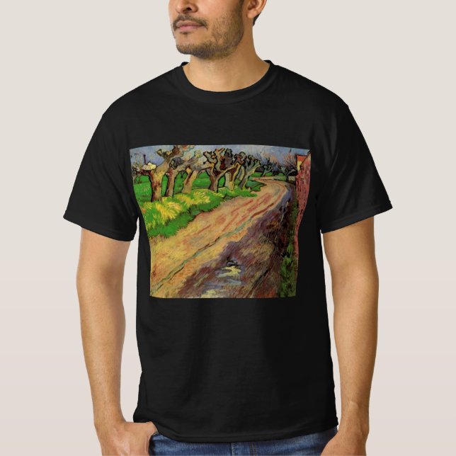 Pollard Willows av Vincent van Gogh T Shirt (Framsida)
