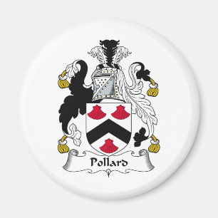 Pollardfamiljvapensköld Magnet