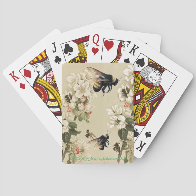"Pollen Gathering" Casinokort (Baksidan)