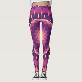 Pollen kakel mönster leggings