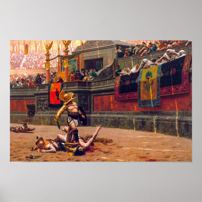 Pollice Verso | Jean-Léon Gérôme | Poster (Framsidan)