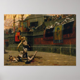 Pollice Verso - med turnerad tumme Poster