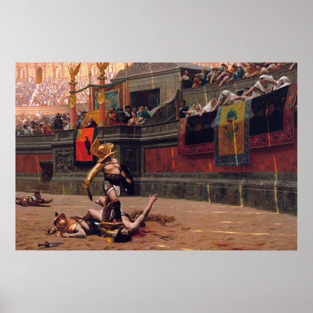 Pollice Verso poster 20 x 30 tum (Framsidan)