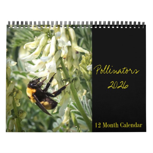 Pollinator Calendar 2026 Kalender (Omslag)