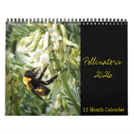 Pollinator Calendar 2026 Kalender