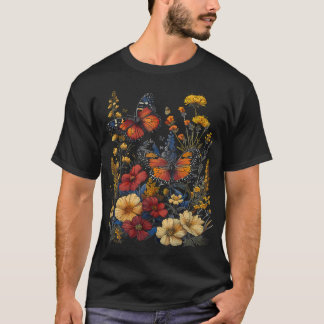 Pollinator Garden Design Wildlife Flowers Native P T Shirt