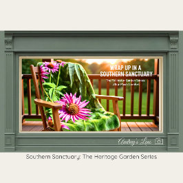 Pollinator Garden Floral Soft Fleece Throw