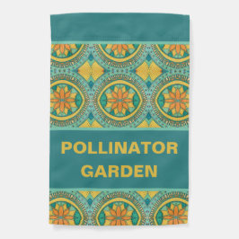Pollinator Garden Hush Mandala Flagga