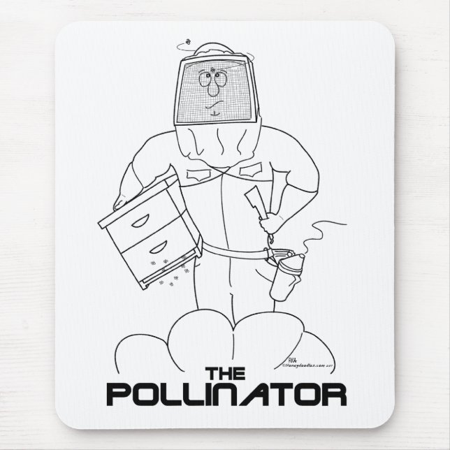 Pollinator - Mousepad Musmatta (Framsidan)