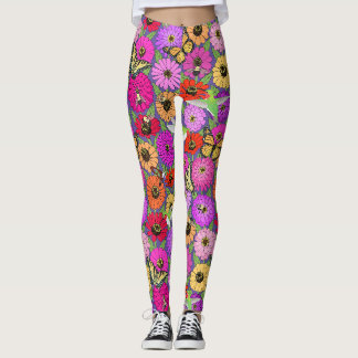 pollinatorer och zinkpollinatorer leggings