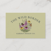 Pollinatorvänlig Trädgårdsdesigner Visitenkort