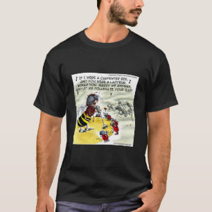 "Pollinering" Insekts Nattklubb Sångare Roligt T Shirt