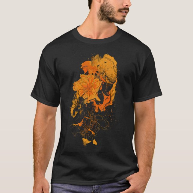 Pollinering Mörk Eld T Shirt (Framsida)