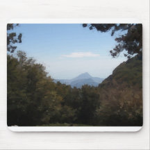 Pollino nationalpark akvarell