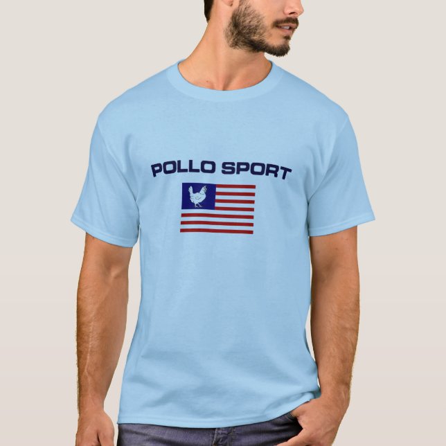 Pollo sportT-tröja Tee (Framsida)