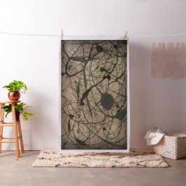 Pollock stil Bärbar Fotografering Bakgrund Tyg