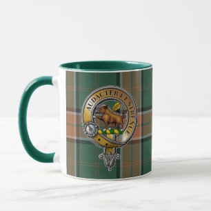 Pollock Tartan & Badge Mugg