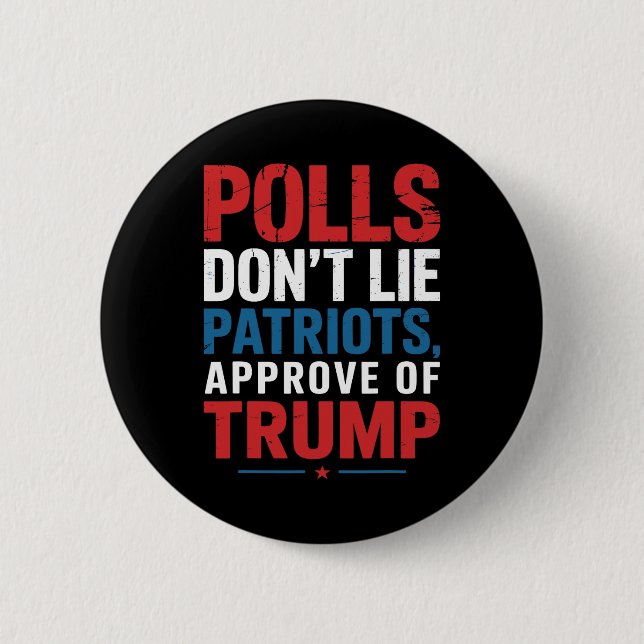 Polls Ljuger inte att patrioterna godkänner Trump  Knapp (Framsida)
