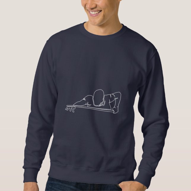 Pollspelare Sweatshirt (Framsida)