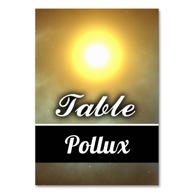 Pollux Bordsnummer (Framsidan)