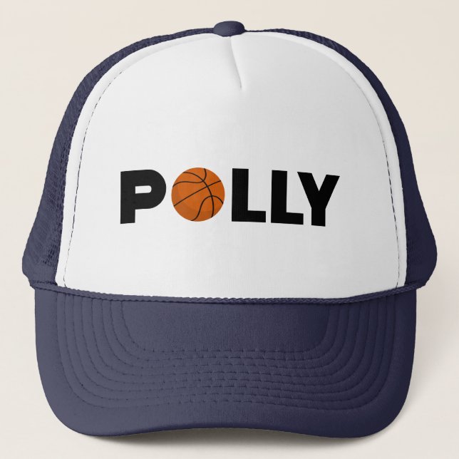 Polly Basketball Truckerkeps (Framsida)