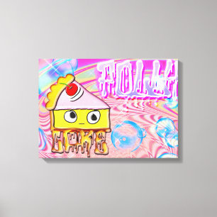 Polly Cake - Tortina - Canvastryck