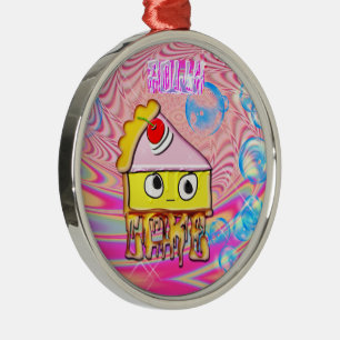 Polly Cake - Tortina - Julgransprydnad Metall
