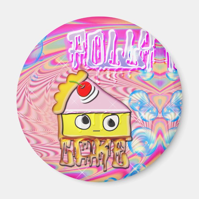 Polly Cake - Tortina - Magnet (Framsidan)