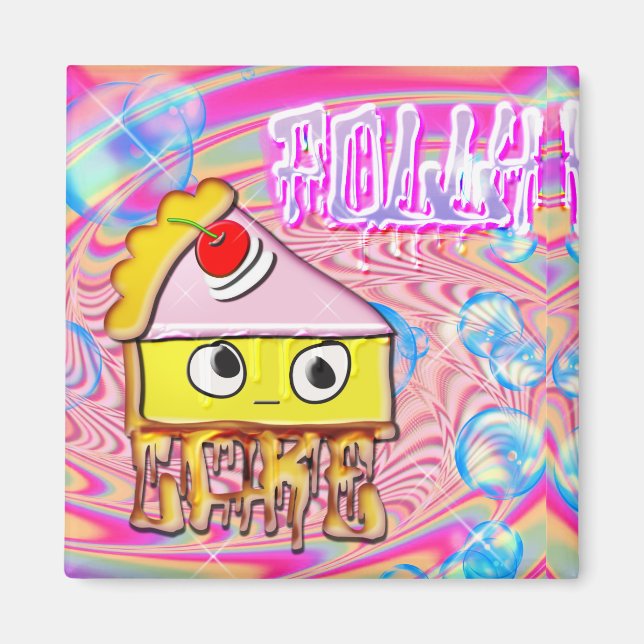 Polly Cake - Tortina - Magnet (Framsidan)