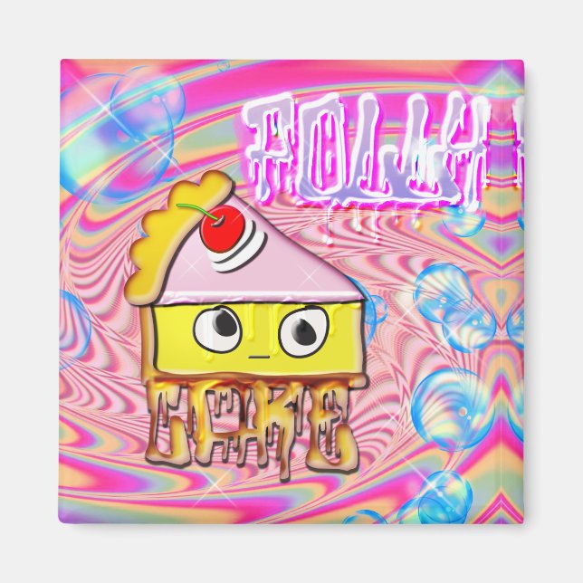 Polly Cake - Tortina - Magnet (Framsidan)