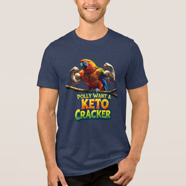 Polly går keto t shirt (Framsida)