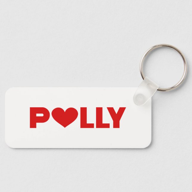 Polly Kärlek Nyckelring (Framsida)
