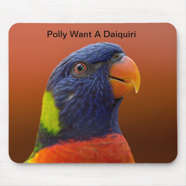 Polly önskar en Daiquiri (den fulla papegojan) Musmatta (Framsidan)