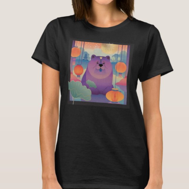 POLLY PLUM chow vivid färg-skjortor T Shirt (Skapare uppladdad)
