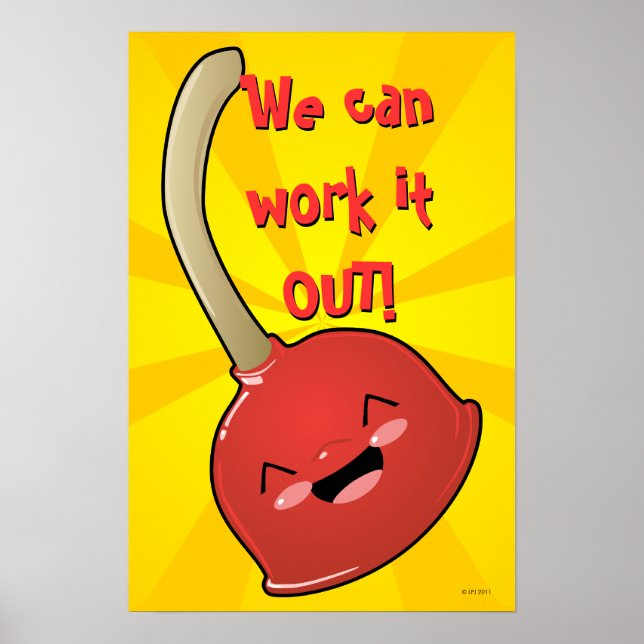 Polly Plunger Poster (Framsidan)