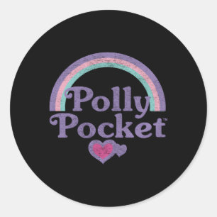 Polly Pocket Rainbows Runt Klistermärke