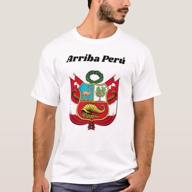 Polo Arriba Perú... T Shirt (Framsida)